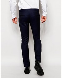 Pantalon de costume bleu marine