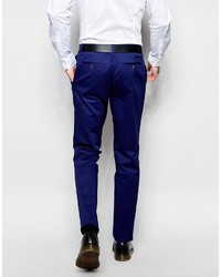 Pantalon de costume bleu marine Sisley