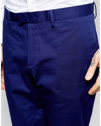 Pantalon de costume bleu marine Sisley