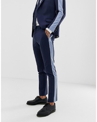 Pantalon de costume bleu marine Twisted Tailor