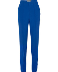 Pantalon de costume bleu Gucci