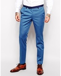 Pantalon de costume bleu