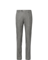 Pantalon de costume écossais gris Lardini