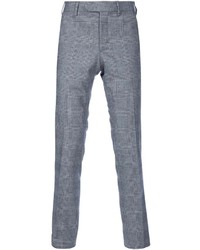 Pantalon de costume écossais gris