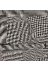 Pantalon de costume en laine à carreaux gris Paul Smith