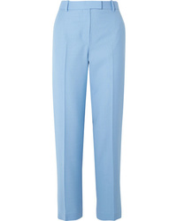 Pantalon de costume en laine bleu clair