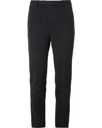 Pantalon de costume en laine gris foncé Burberry