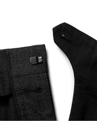 Pantalon de costume en laine gris foncé Marni