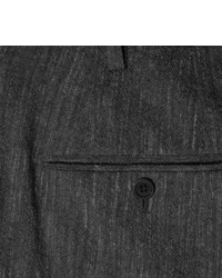 Pantalon de costume en laine gris foncé Issey Miyake