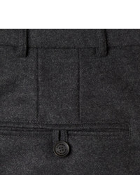 Pantalon de costume en laine gris foncé Burberry