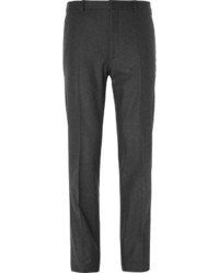 Pantalon de costume en laine gris foncé Ralph Lauren Purple Label