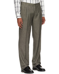 Pantalon de costume en laine gris Coperni