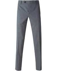 Pantalon de costume en laine gris Brunello Cucinelli