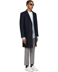 Pantalon de costume en laine gris Marc Jacobs
