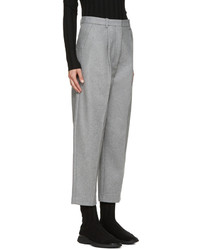 Pantalon de costume en laine gris Acne Studios