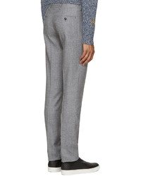 Pantalon de costume en laine gris Paul Smith