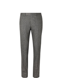 Pantalon de costume en laine gris Hugo Boss