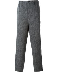 Pantalon de costume en laine gris Issey Miyake