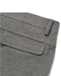 Pantalon de costume en laine gris Undercover