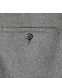 Pantalon de costume en laine gris Ami