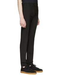 Pantalon de costume en laine noir Acne Studios