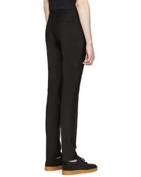 Pantalon de costume en laine noir Acne Studios