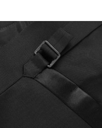 Pantalon de costume en laine noir Tom Ford