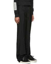 Pantalon de costume en laine noir Hood by Air