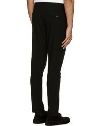 Pantalon de costume en laine noir Song For The Mute