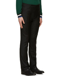 Pantalon de costume en laine noir Paul Smith