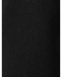 Pantalon de costume en laine noir Alberta Ferretti