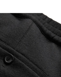 Pantalon de costume en laine noir Lanvin