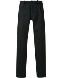 Pantalon de costume en laine noir