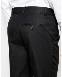 Pantalon de costume en laine noir Ben Sherman