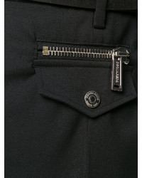 Pantalon de costume en laine noir DSQUARED2