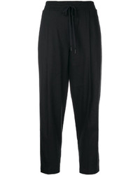 Pantalon de costume en lin noir DKNY