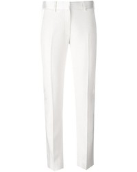 Pantalon de costume en soie blanc Victoria Beckham