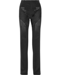 Pantalon de costume en soie noir Givenchy