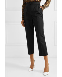 Pantalon de costume en soie noir Dolce & Gabbana