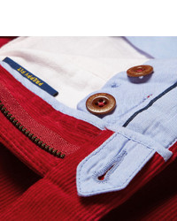 Pantalon de costume en velours côtelé rouge Polo Ralph Lauren
