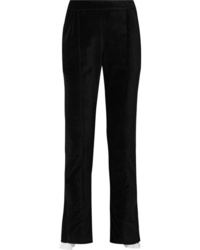 Pantalon de costume en velours noir Rosie Assoulin
