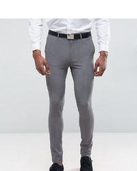 Pantalon de costume gris foncé ASOS DESIGN