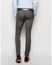 Pantalon de costume gris foncé Asos