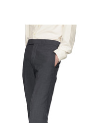 Pantalon de costume gris foncé Lemaire
