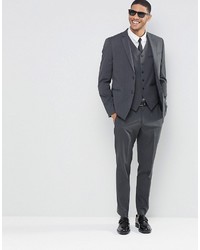 Pantalon de costume gris foncé Asos