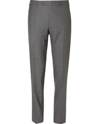 Pantalon de costume gris Canali