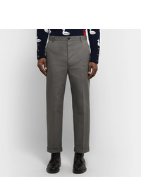 Pantalon de costume gris Thom Browne