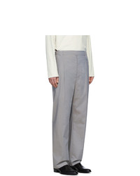 Pantalon de costume gris Lemaire