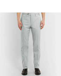 Pantalon de costume gris Canali