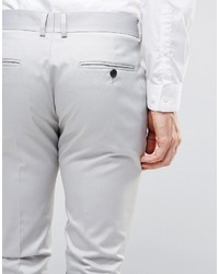 Pantalon de costume gris Religion